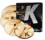 :Zildjian K Custom Dark 5 PC Cymbal Set   14"/16"/18"/20"